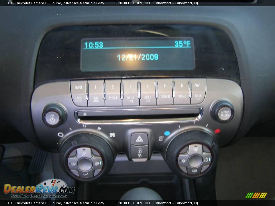 2010 Chevrolet Camaro LT Coupe Silver Ice Metallic / Gray Photo #10