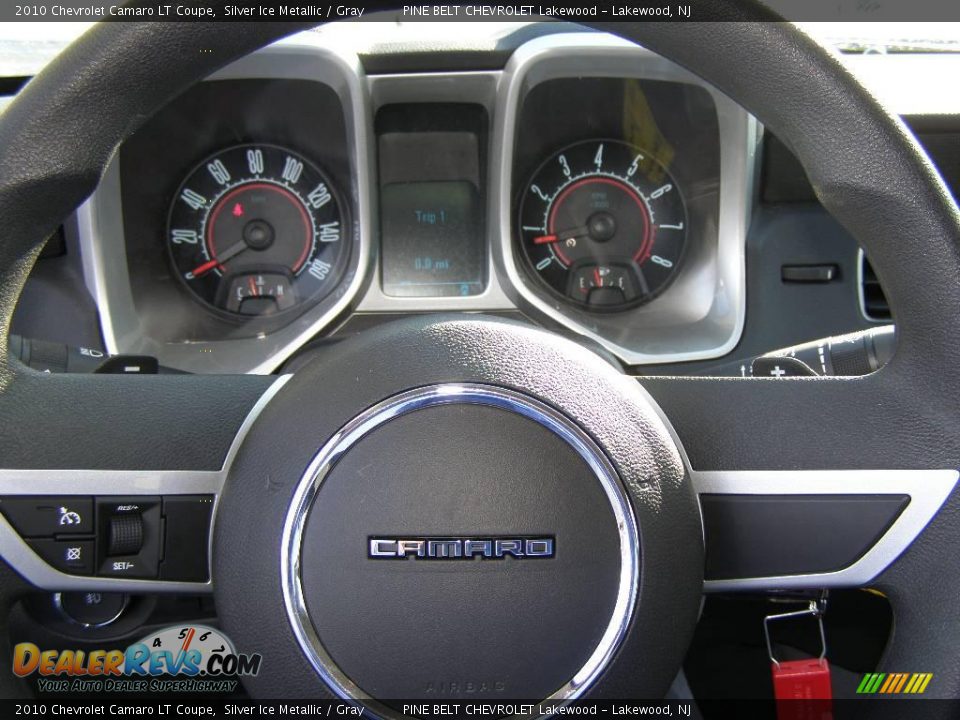 2010 Chevrolet Camaro LT Coupe Silver Ice Metallic / Gray Photo #12
