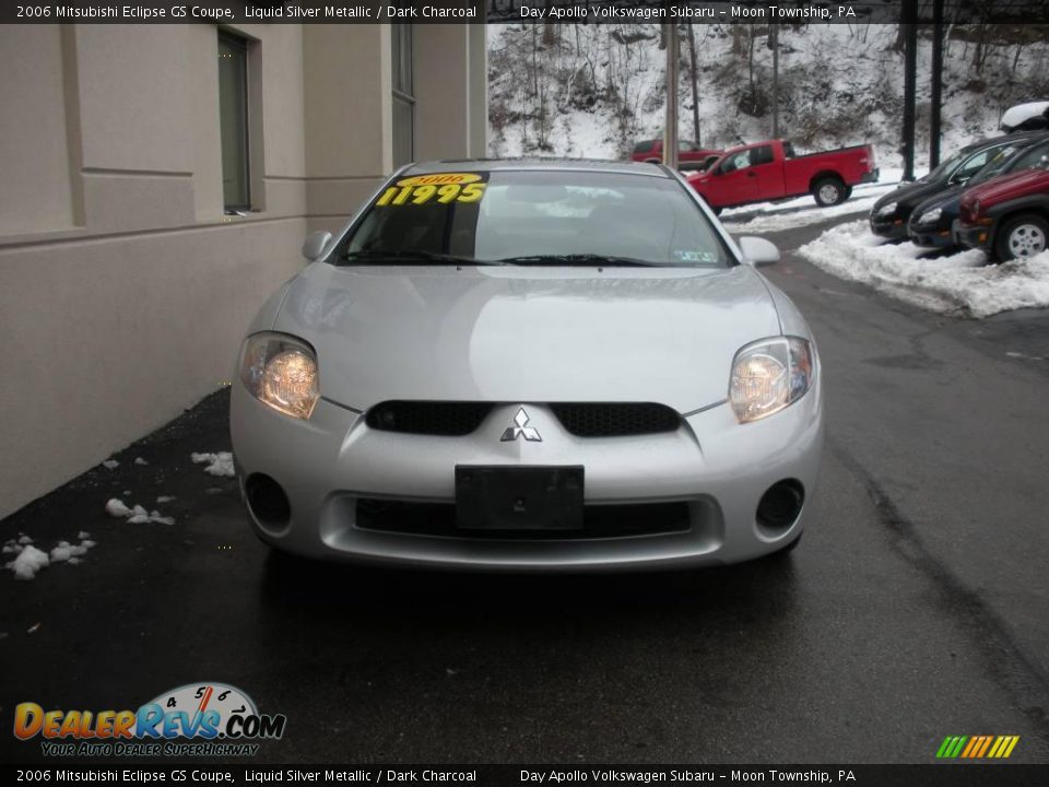2006 Mitsubishi Eclipse GS Coupe Liquid Silver Metallic / Dark Charcoal Photo #7