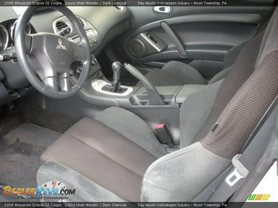 2006 Mitsubishi Eclipse GS Coupe Liquid Silver Metallic / Dark Charcoal Photo #15