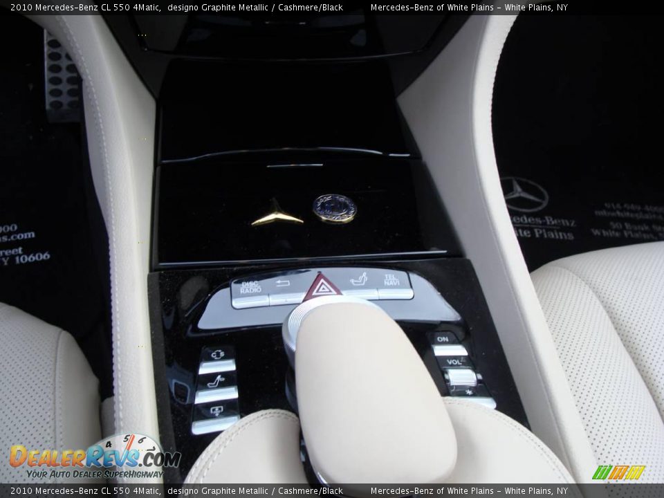2010 Mercedes-Benz CL 550 4Matic designo Graphite Metallic / Cashmere/Black Photo #19