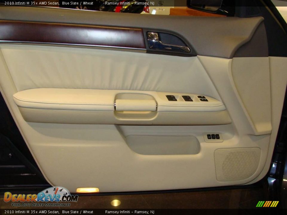 2010 Infiniti M 35x AWD Sedan Blue Slate / Wheat Photo #10