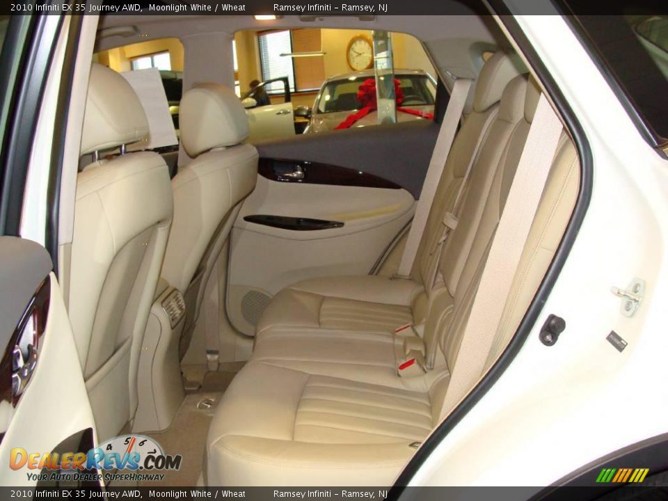 2010 Infiniti EX 35 Journey AWD Moonlight White / Wheat Photo #5