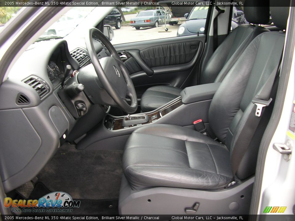 2005 Mercedes-Benz ML 350 4Matic Special Edition Brilliant Silver Metallic / Charcoal Photo #8