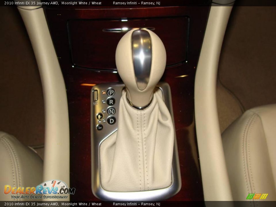 2010 Infiniti EX 35 Journey AWD Moonlight White / Wheat Photo #11