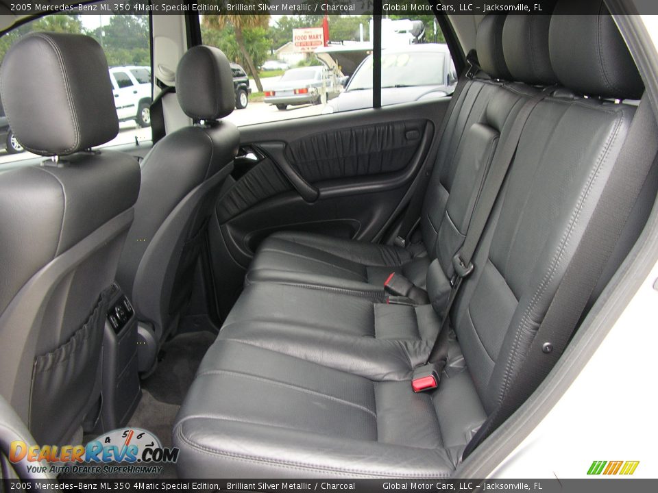 2005 Mercedes-Benz ML 350 4Matic Special Edition Brilliant Silver Metallic / Charcoal Photo #10