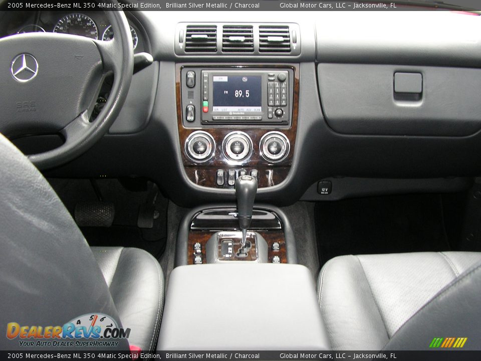 2005 Mercedes-Benz ML 350 4Matic Special Edition Brilliant Silver Metallic / Charcoal Photo #14
