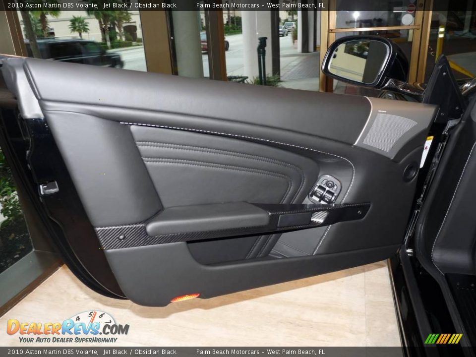 2010 Aston Martin DBS Volante Jet Black / Obsidian Black Photo #8
