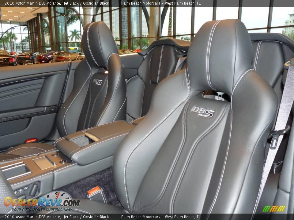 2010 Aston Martin DBS Volante Jet Black / Obsidian Black Photo #10