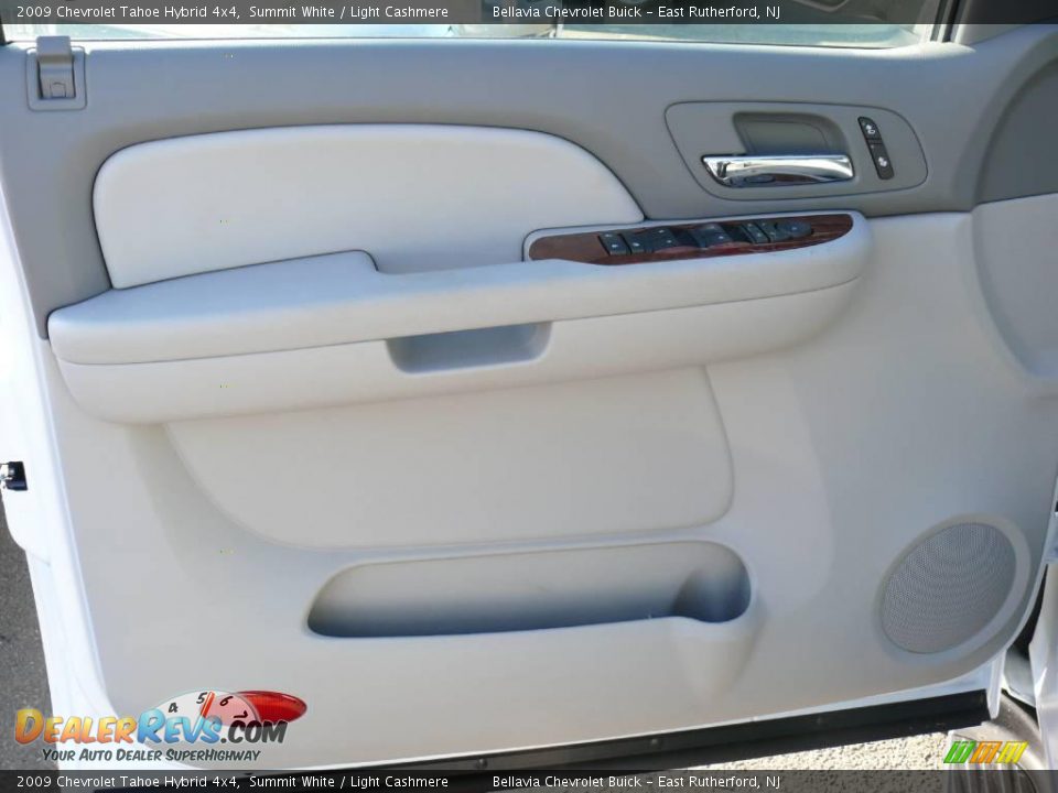 2009 Chevrolet Tahoe Hybrid 4x4 Summit White / Light Cashmere Photo #6