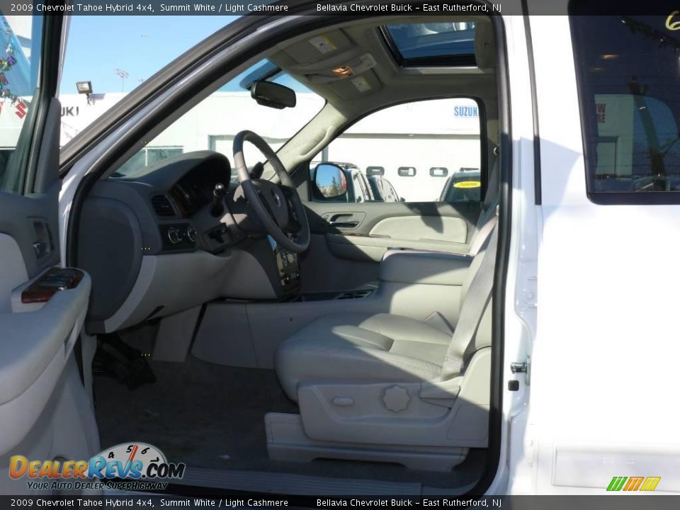 2009 Chevrolet Tahoe Hybrid 4x4 Summit White / Light Cashmere Photo #7
