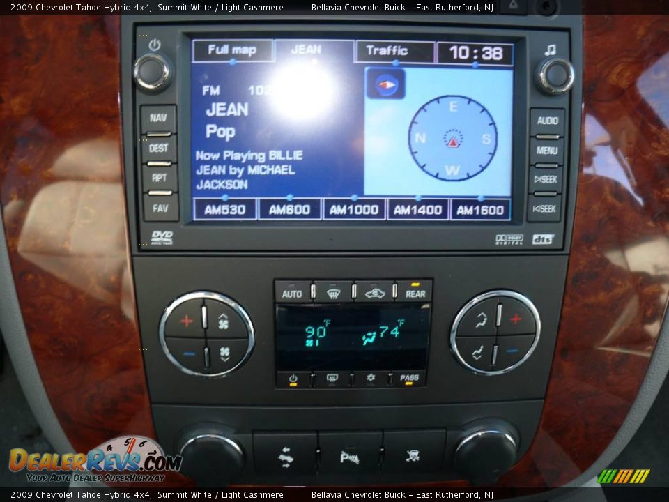 2009 Chevrolet Tahoe Hybrid 4x4 Summit White / Light Cashmere Photo #10
