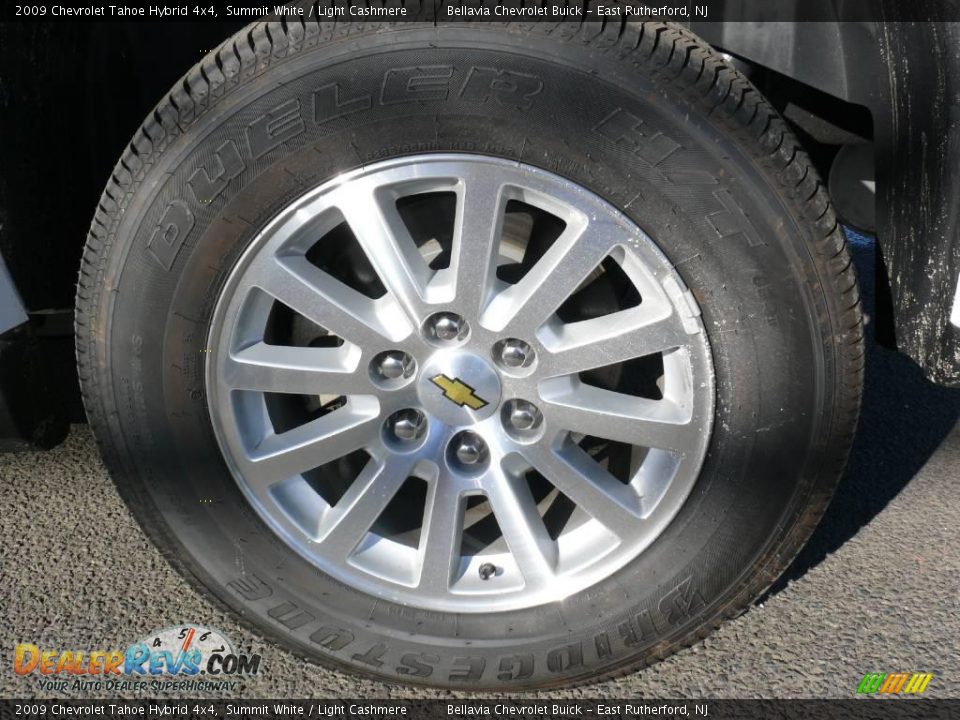 2009 Chevrolet Tahoe Hybrid 4x4 Summit White / Light Cashmere Photo #14