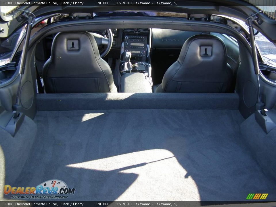 2008 Chevrolet Corvette Coupe Black / Ebony Photo #6