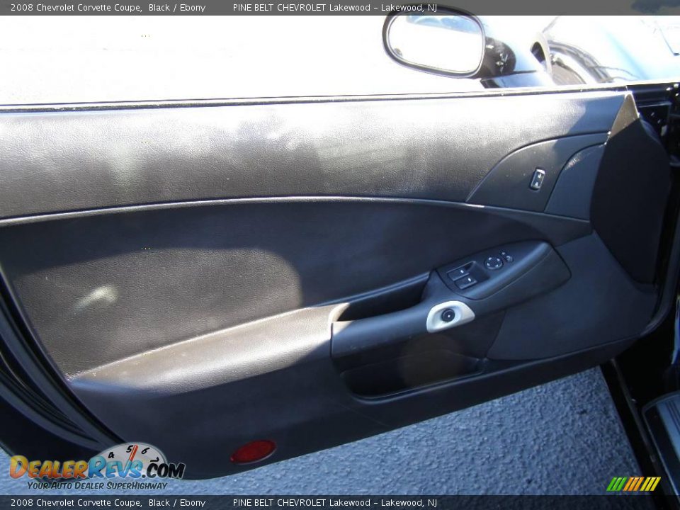 2008 Chevrolet Corvette Coupe Black / Ebony Photo #7