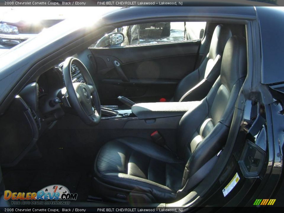 2008 Chevrolet Corvette Coupe Black / Ebony Photo #9