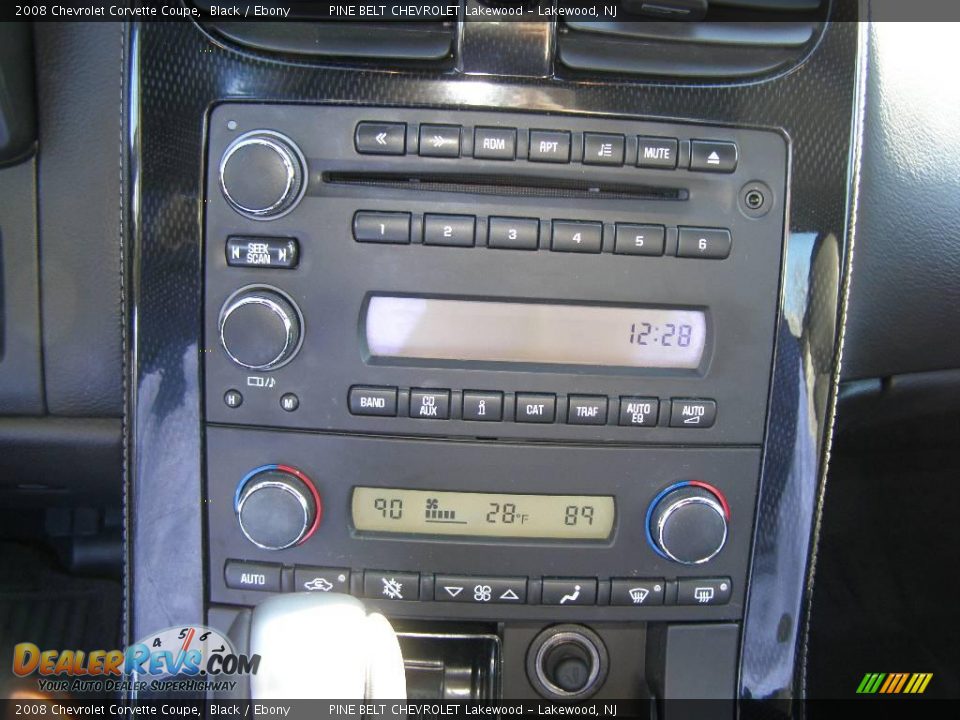 2008 Chevrolet Corvette Coupe Black / Ebony Photo #11