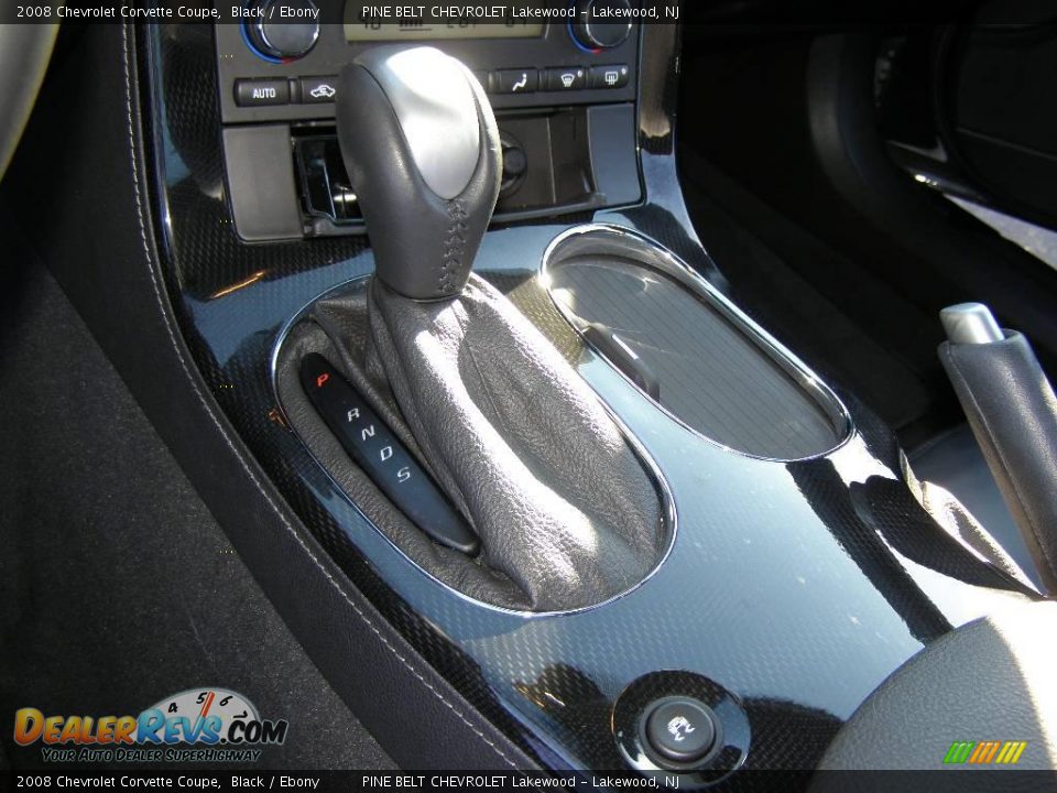 2008 Chevrolet Corvette Coupe Black / Ebony Photo #12