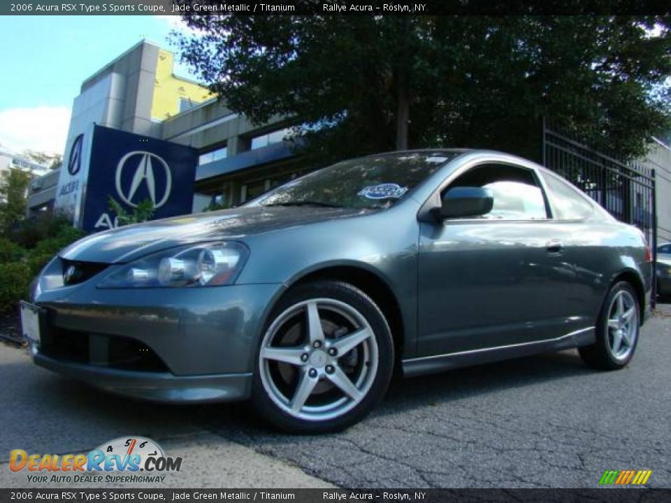 2006 Acura RSX Type S Sports Coupe Jade Green Metallic / Titanium Photo #1