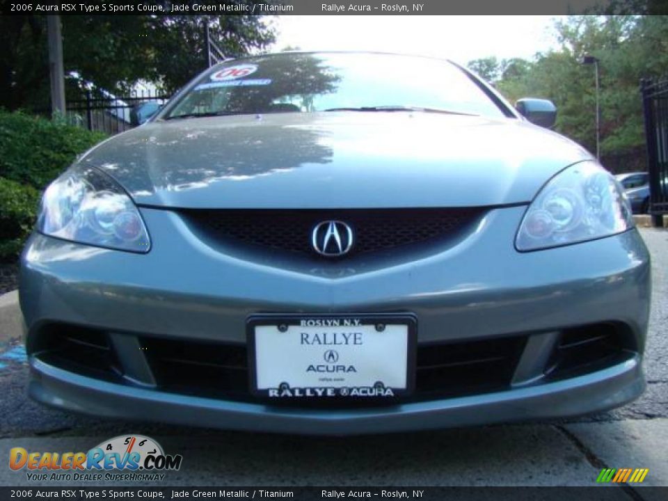 2006 Acura RSX Type S Sports Coupe Jade Green Metallic / Titanium Photo #2