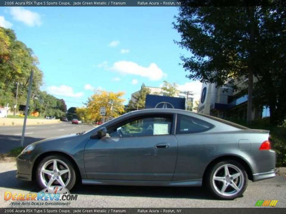 2006 Acura RSX Type S Sports Coupe Jade Green Metallic / Titanium Photo #3