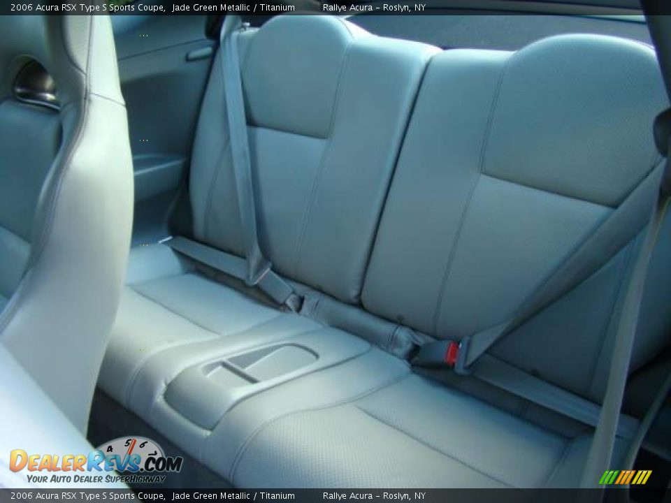 2006 Acura RSX Type S Sports Coupe Jade Green Metallic / Titanium Photo #14
