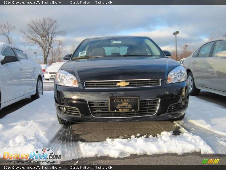 2010 Chevrolet Impala LT Black / Ebony Photo #2