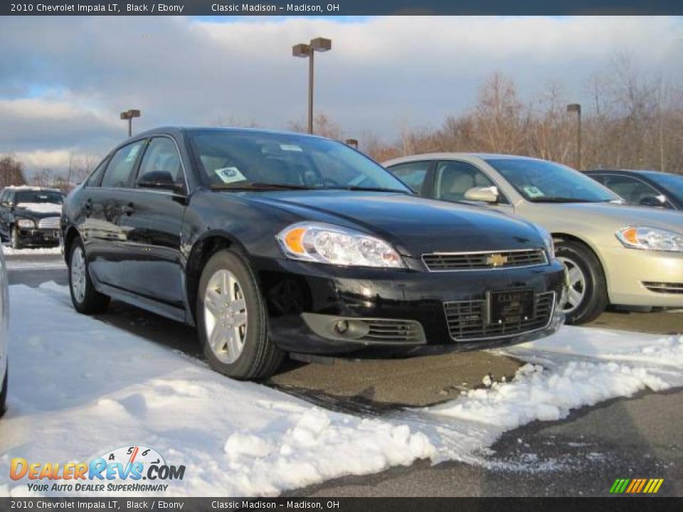 2010 Chevrolet Impala LT Black / Ebony Photo #3