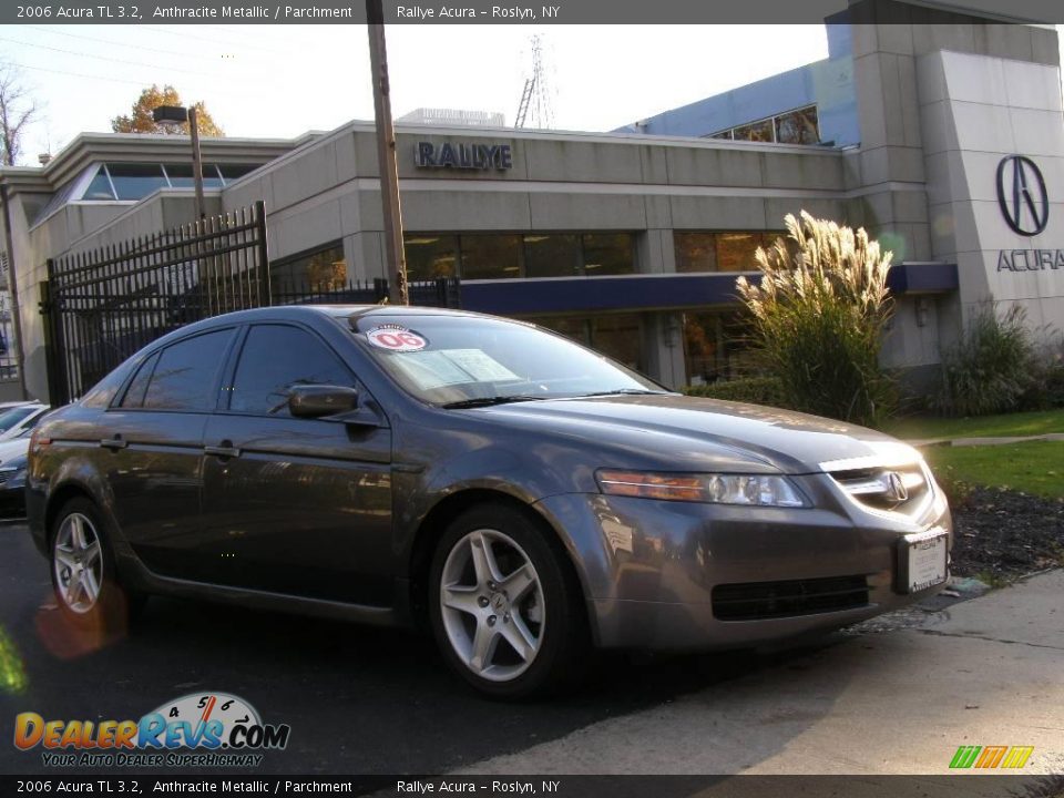 2006 Acura TL 3.2 Anthracite Metallic / Parchment Photo #1