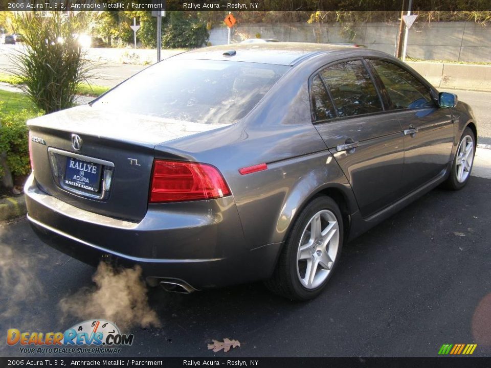 2006 Acura TL 3.2 Anthracite Metallic / Parchment Photo #4