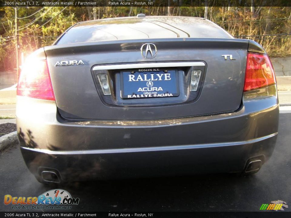 2006 Acura TL 3.2 Anthracite Metallic / Parchment Photo #5