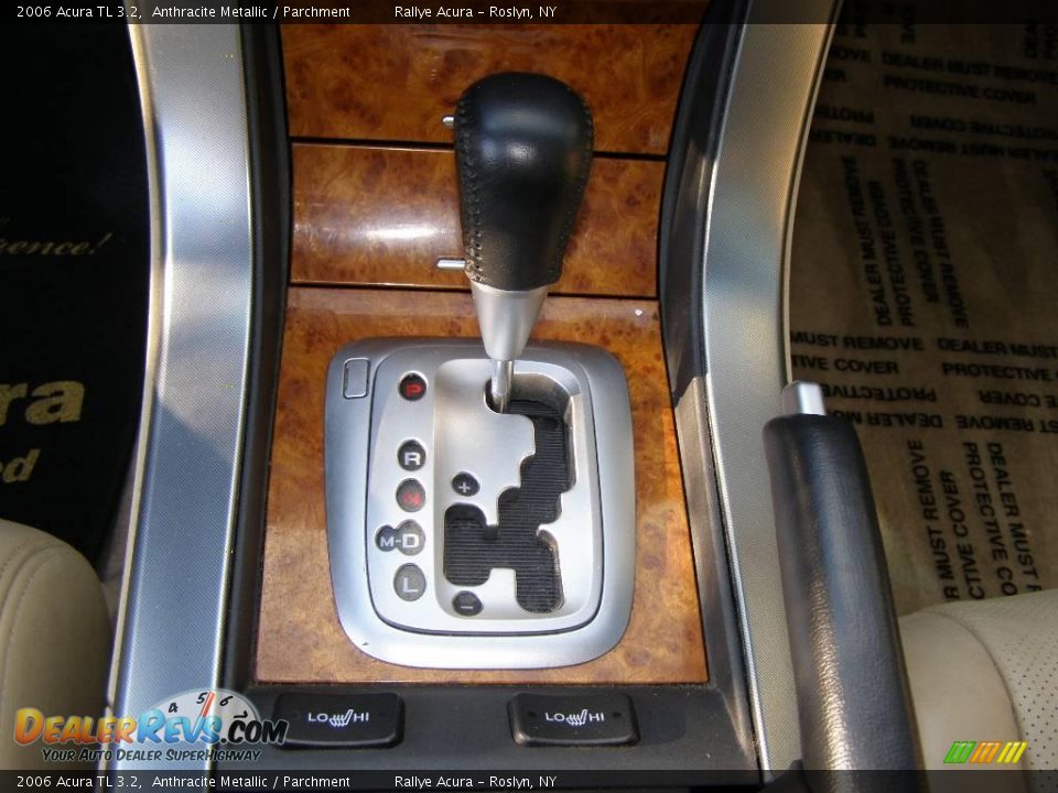 2006 Acura TL 3.2 Anthracite Metallic / Parchment Photo #12