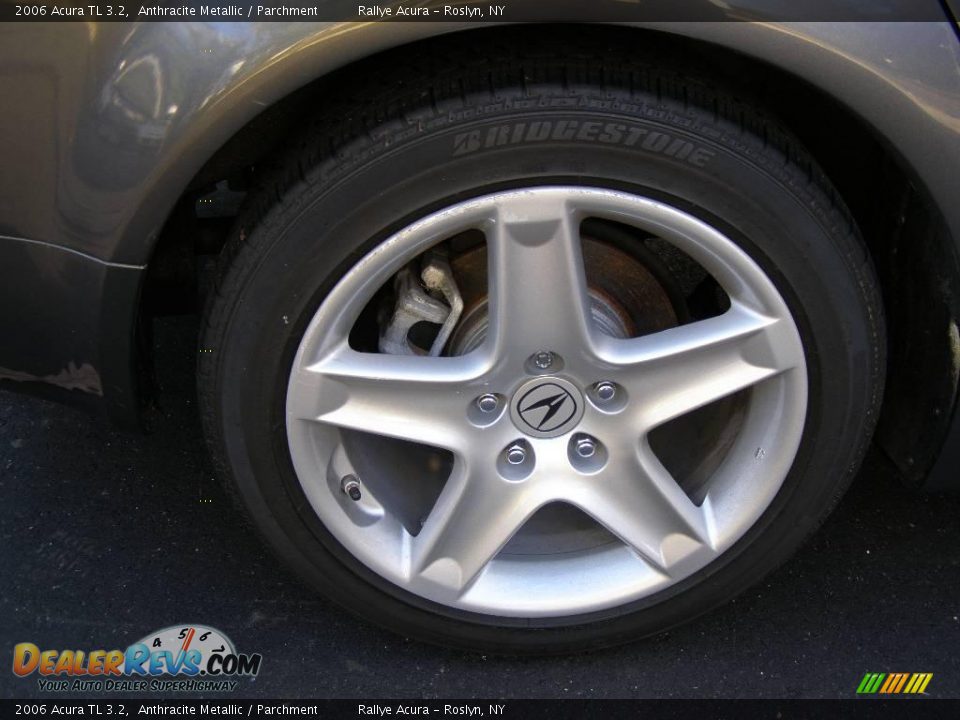 2006 Acura TL 3.2 Anthracite Metallic / Parchment Photo #13