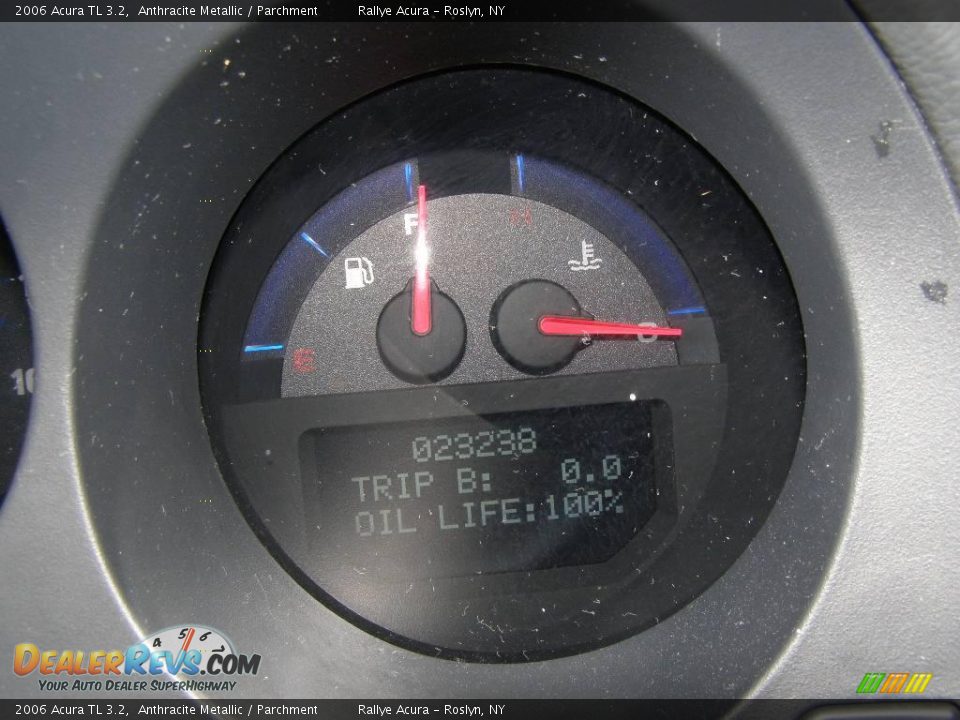 2006 Acura TL 3.2 Anthracite Metallic / Parchment Photo #15