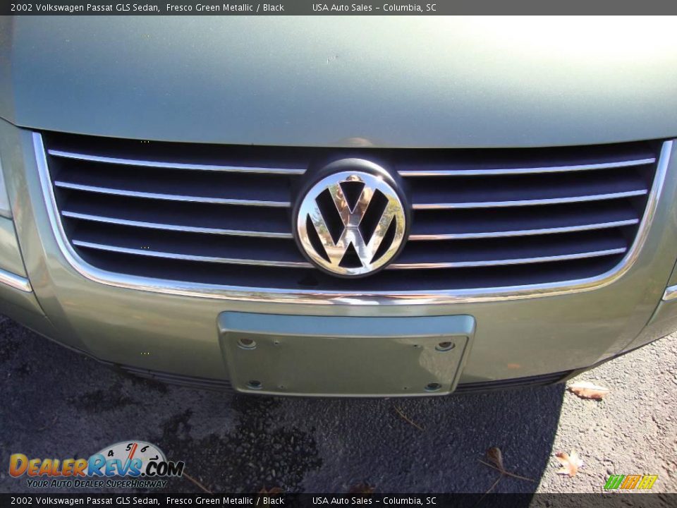 2002 Volkswagen Passat GLS Sedan Fresco Green Metallic / Black Photo #3
