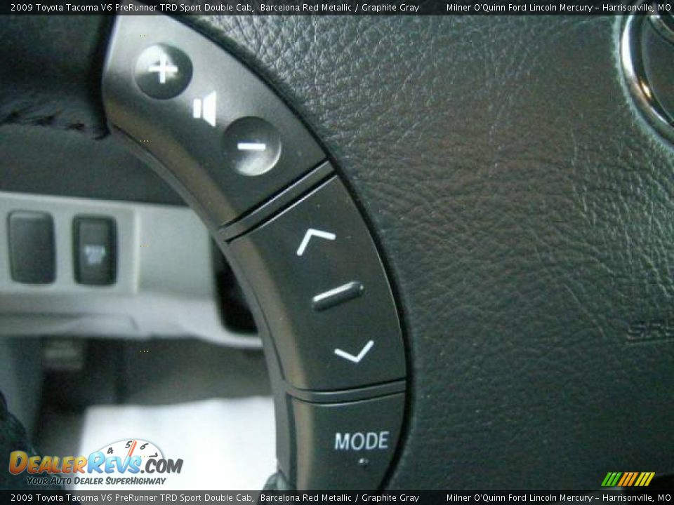 2009 Toyota Tacoma V6 PreRunner TRD Sport Double Cab Barcelona Red Metallic / Graphite Gray Photo #22