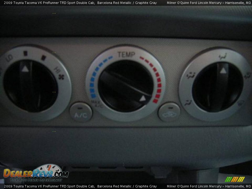 2009 Toyota Tacoma V6 PreRunner TRD Sport Double Cab Barcelona Red Metallic / Graphite Gray Photo #24