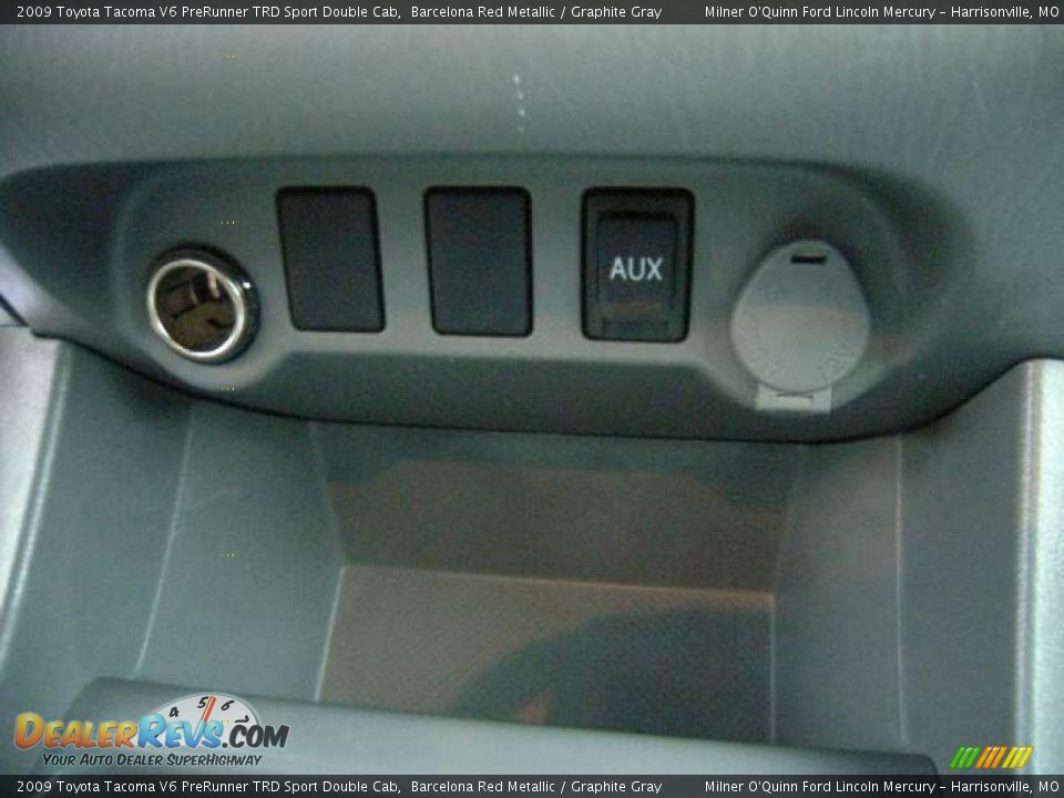 2009 Toyota Tacoma V6 PreRunner TRD Sport Double Cab Barcelona Red Metallic / Graphite Gray Photo #25