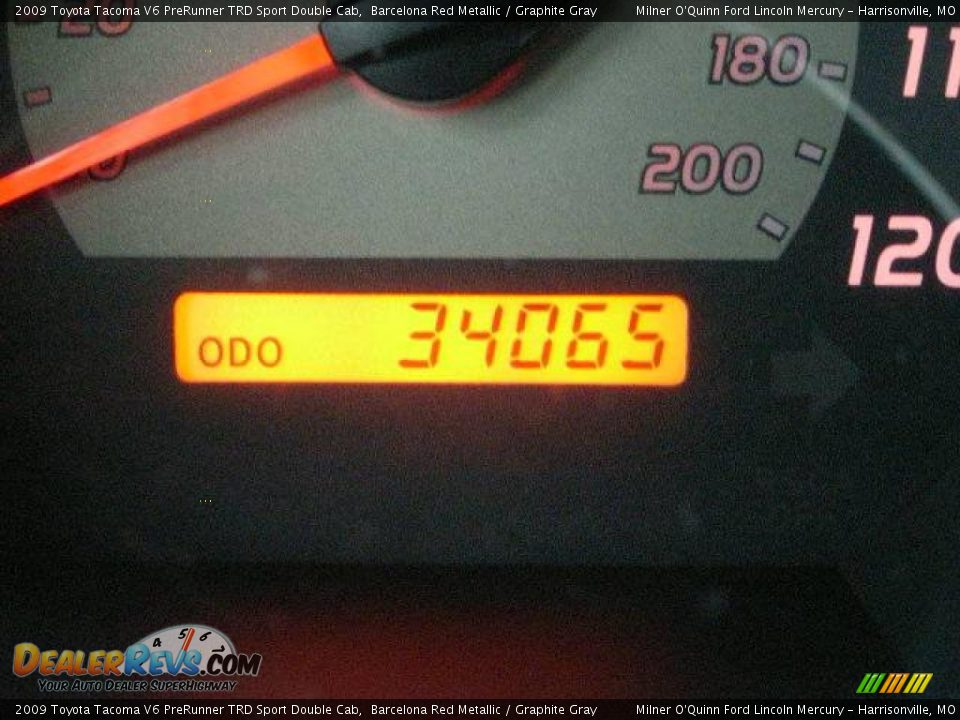 2009 Toyota Tacoma V6 PreRunner TRD Sport Double Cab Barcelona Red Metallic / Graphite Gray Photo #27