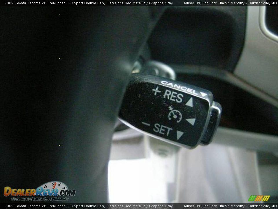 2009 Toyota Tacoma V6 PreRunner TRD Sport Double Cab Barcelona Red Metallic / Graphite Gray Photo #28