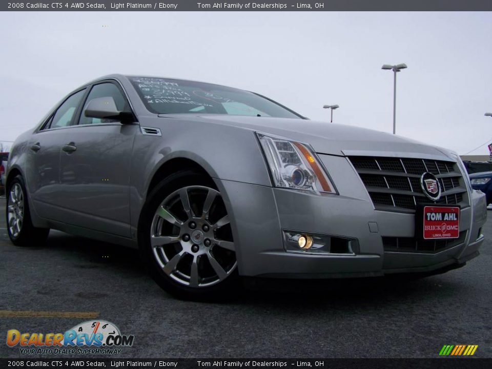 2008 Cadillac CTS 4 AWD Sedan Light Platinum / Ebony Photo #1