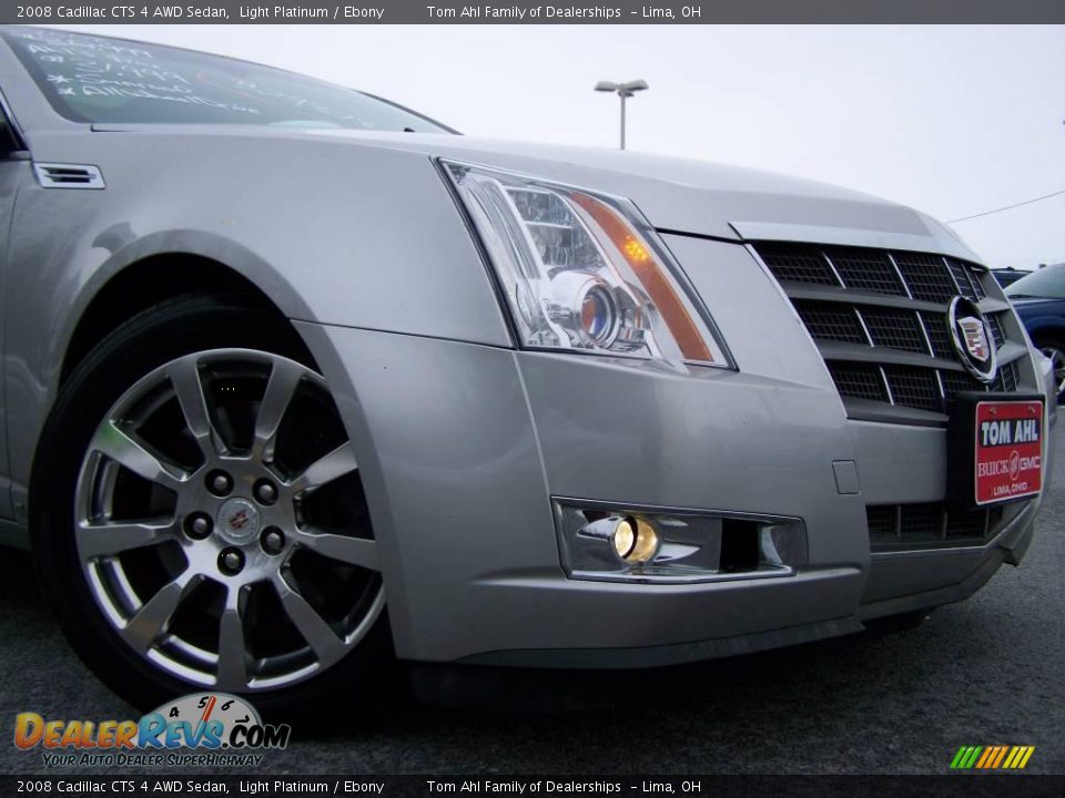 2008 Cadillac CTS 4 AWD Sedan Light Platinum / Ebony Photo #3