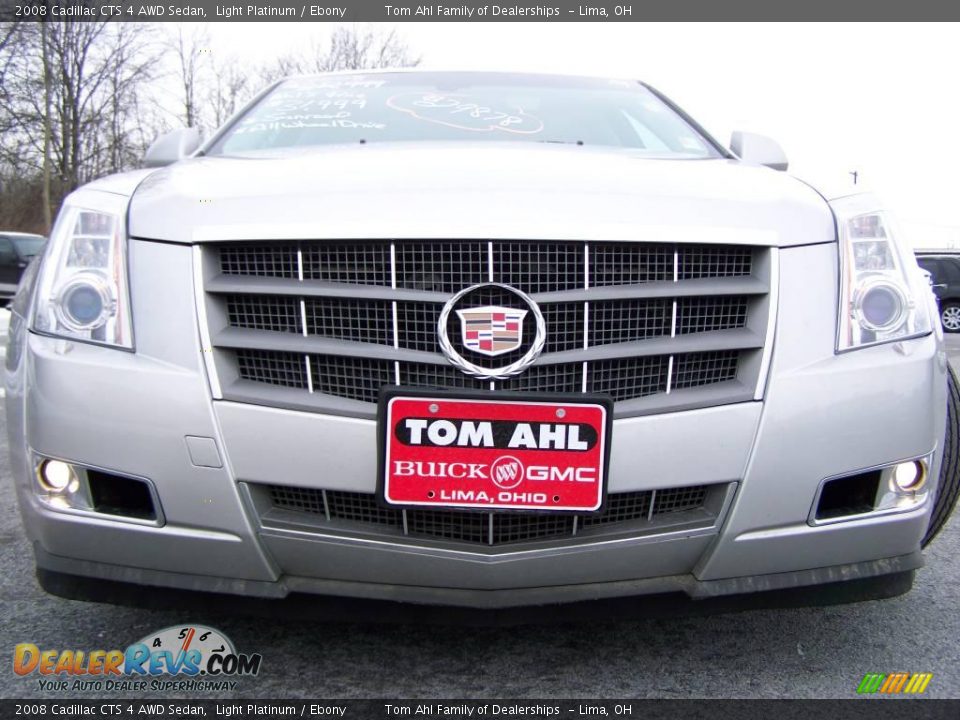2008 Cadillac CTS 4 AWD Sedan Light Platinum / Ebony Photo #4