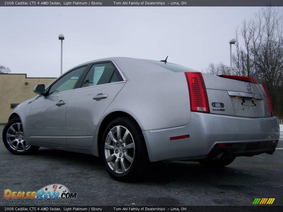 2008 Cadillac CTS 4 AWD Sedan Light Platinum / Ebony Photo #5