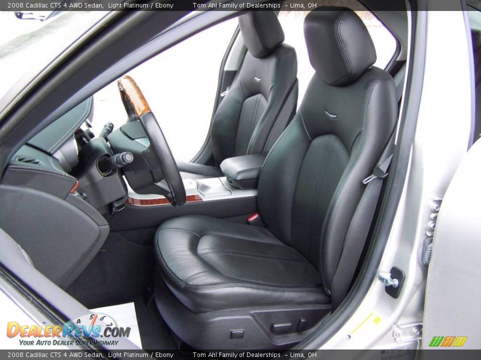 2008 Cadillac CTS 4 AWD Sedan Light Platinum / Ebony Photo #13