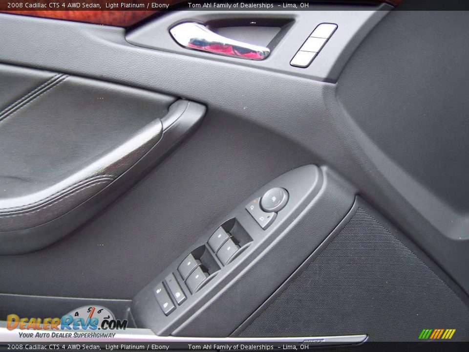 2008 Cadillac CTS 4 AWD Sedan Light Platinum / Ebony Photo #17