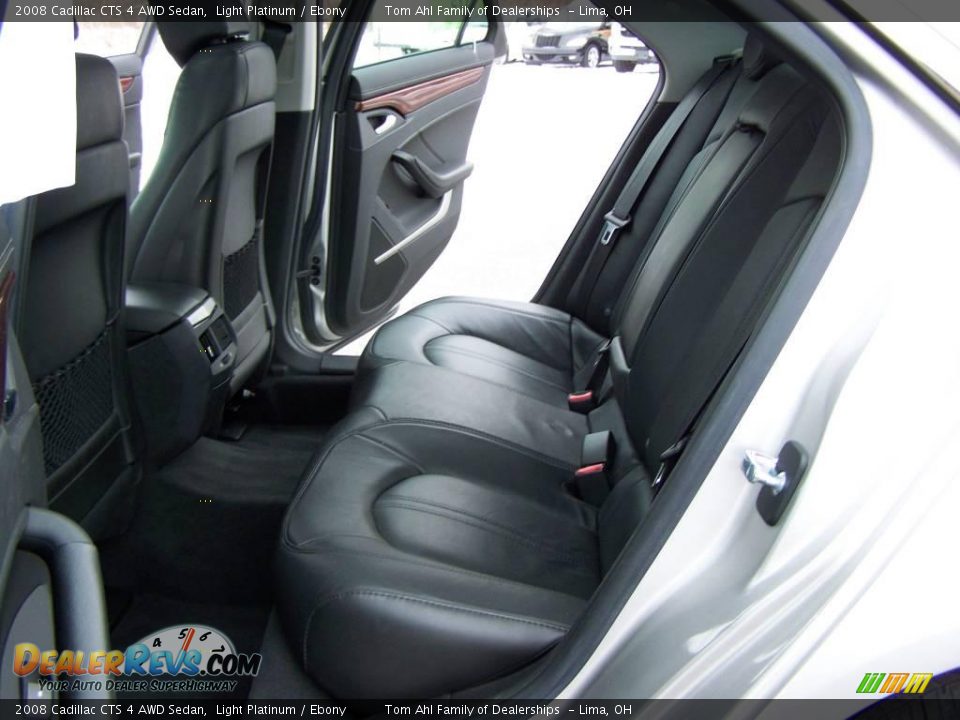 2008 Cadillac CTS 4 AWD Sedan Light Platinum / Ebony Photo #18