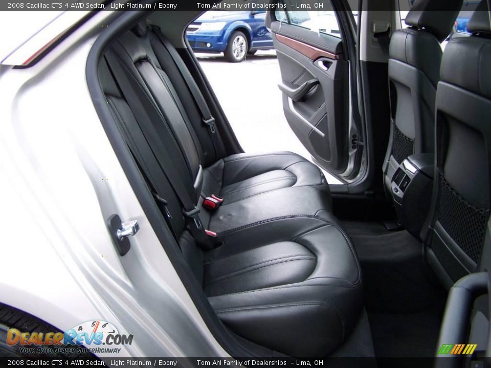 2008 Cadillac CTS 4 AWD Sedan Light Platinum / Ebony Photo #19