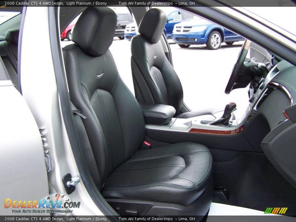 2008 Cadillac CTS 4 AWD Sedan Light Platinum / Ebony Photo #20