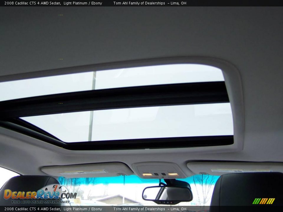 2008 Cadillac CTS 4 AWD Sedan Light Platinum / Ebony Photo #21